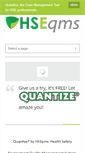 Mobile Screenshot of hse-qms.com